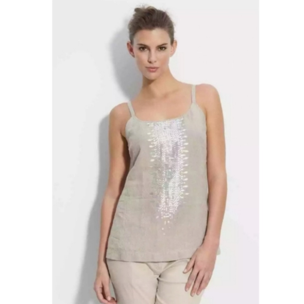 Eileen Fisher Organic Linen Tank